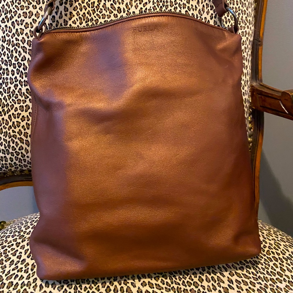 Authentic Furla Italian Leather Bag